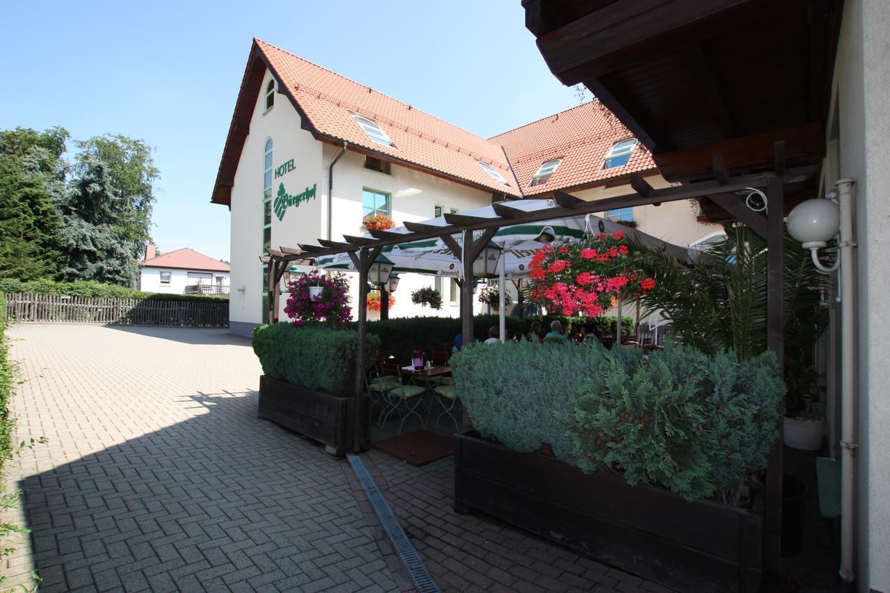 Hotel Buergerhof Hohenstein-Ernstthal Exterior foto